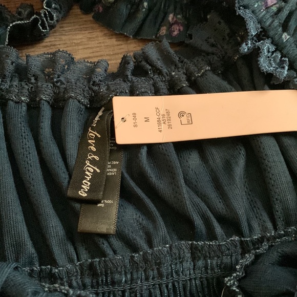 CLEANOUT SALE🚨 For Love And Lemons Blue Floral Mini Dress - Picture 4 of 10